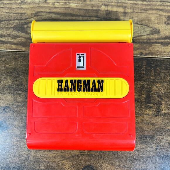 Vintage 1989 Travel Games Hangman Milton Bradley MB - Picture 7 of 8